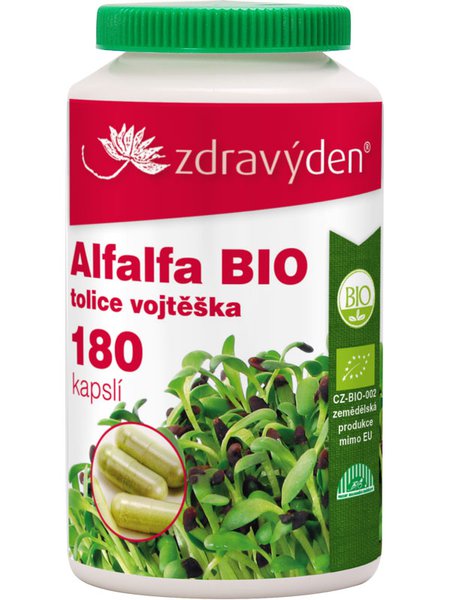 Alfalfa BIO 180 kapslí